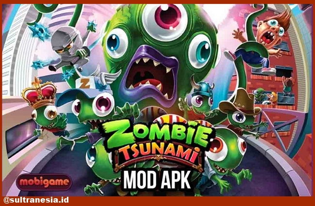 Download Zombie Tsunami Mod Apk (Unlock Level Max + All Birds) 9