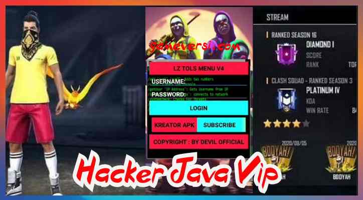 Hack Java Vip Apk FF Download Hacker Akun Free Fire Terbaru 9