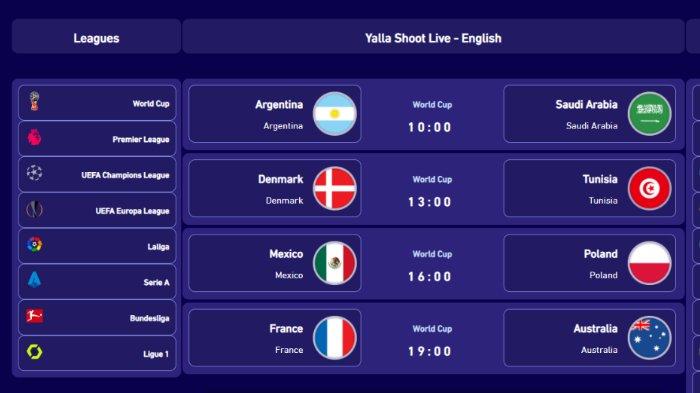 Yalla Shoot: Situs Live Streaming Pertandingan Sepak Bola Piala Dunia 2022, Gratis dan Legal 7