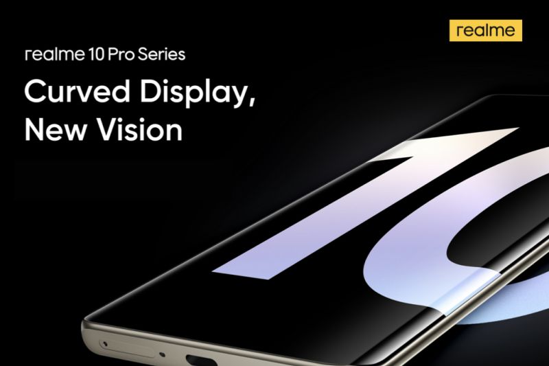 realme 10 Pro Series meluncur di China, hadir dengan layar lengkung 9