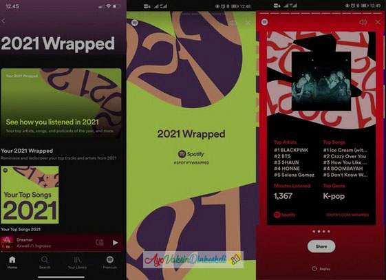 Cara Melihat Spotify Wrapped 2022 di Laptop & HP (Gratis) 12