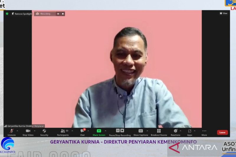 Kemenkominfo catat sebanyak 564 siaran TV digital di Indonesia 1