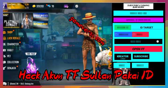 Hack Akun FF Sultan Pakai ID Dapat Akun Free Fire Gratis 10