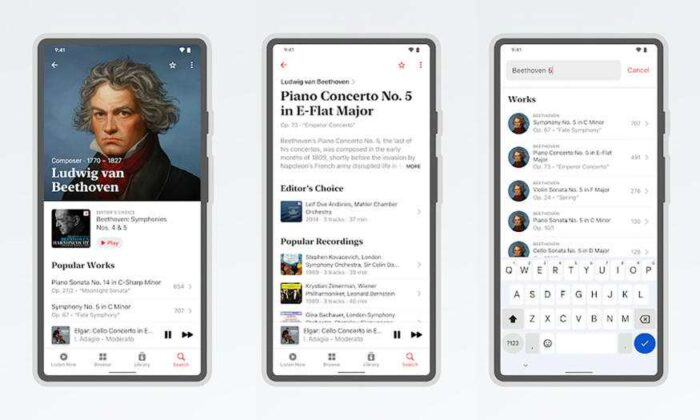 Kini Pengguna Android Bisa Nikmati Aplikasi Apple Music Classical 2